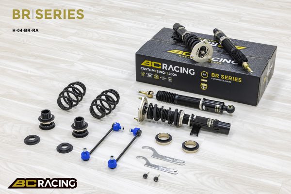 BC Racing BR SERIES Coilovers - Audi A3 (8P) inc S3 with 54.5mm Strut