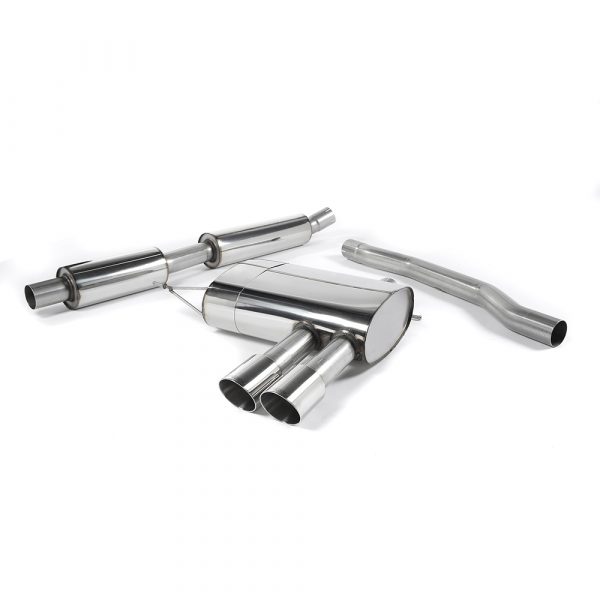 Milltek Resonated Cat Back Exhaust with Polished Tips SSXM407 - F56 MINI Pre LCI