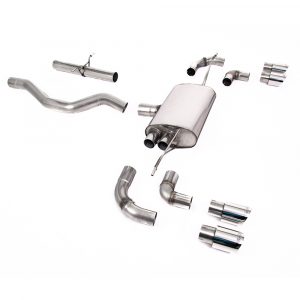 Milltek Non Resonated OPF/GPF Back Exhaust with Polished Tips SSXLR155 - Land Rover Defender 90 3.0 I6 P400