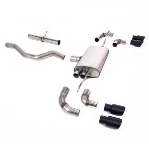 Milltek Non Resonated OPF/GPF Back Exhaust with Cerekote Tips SSXLR156 - Land Rover Defender 90 3.0 I6 P400