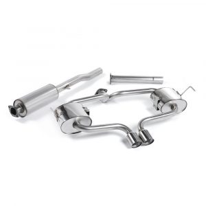 Milltek Resonated Cat Back Exhaust with Fixed Tips SSXM006 - R53 MINI