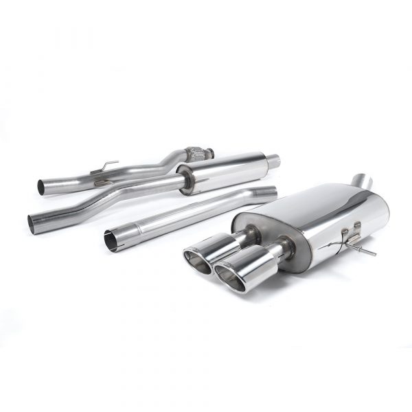 Milltek Resonated Cat Back Exhaust with Oval Tips SSXM017 - R56 MINI