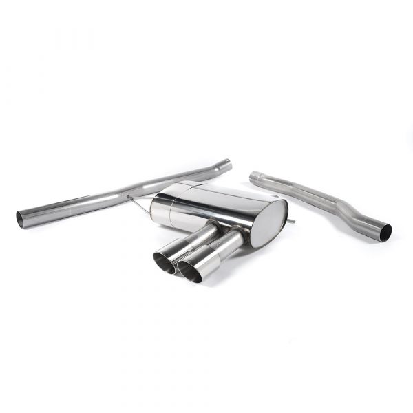 Milltek Non Resonated Cat Back Exhaust with Polished Tips SSXM404 - F56 MINI Pre LCI