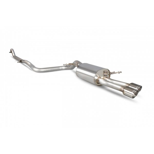 Scorpion Non Resonated Cat Back Exhaust SFDS078ECO - Ford Fiesta 1.0T EcoBoost (Zetec S Valance)