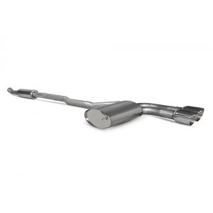 Scorpion Resonated Cat Back Exhaust with Polished Tips SMN020 - F55 MINI Non GPF