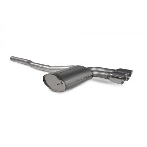 Scorpion Non Resonated GPF Back Exhaust with Polished Tips SMNS018 - F56 MINI GPF