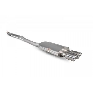 Scorpion Non Resonated Cat Back Exhaust with Polished Daytona Tips SMNS011 - R56 MINI