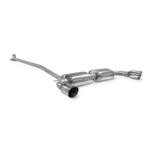 Scorpion Non Resonated Cat Back Exhaust with Polished Tips SMN026 - MINI R60 Countryman / R61 Paceman Cooper S ALL4