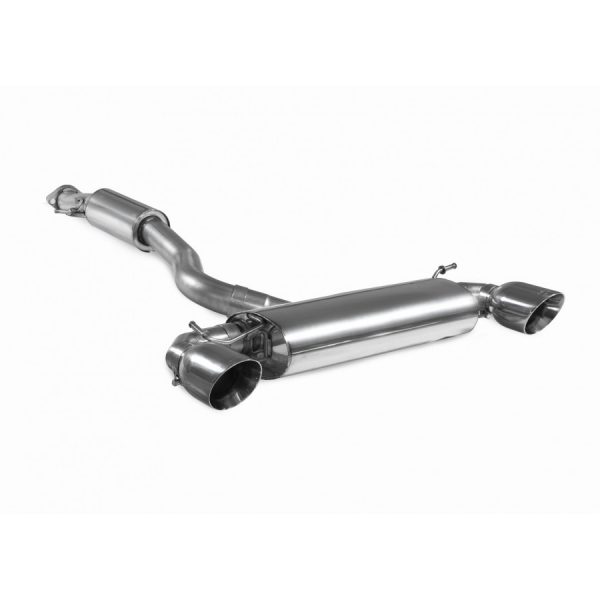 Scorpion Resonated GPF Back Exhaust with Polished Tips STY009 - Toyota GR Yaris