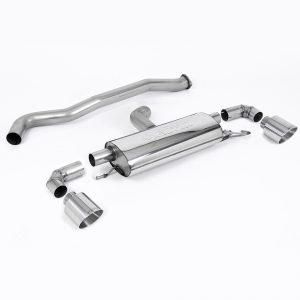 Milltek Non Resonated OPF / GPF Back Exhaust with Polished Tips SSXTY127 - Toyota GR Yaris